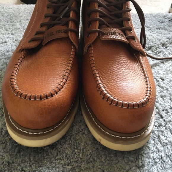 Golden Fox Steel Toe Work Boots Men's, Size 12 - Picture 2 of 9